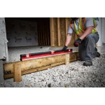 Milwaukee 48 in. Concrete Screed Level, 30 ft. Compact Tape Measure, and 12-Pack INKZALL Ultra Fine Point Markers Set thumbnail 5