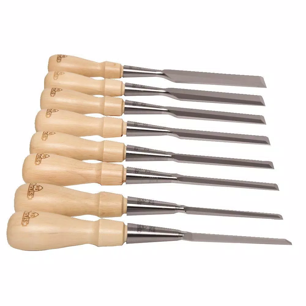 Stanley Sweetheart 750 Series Socket Wood Chisel Set, 8-Piece