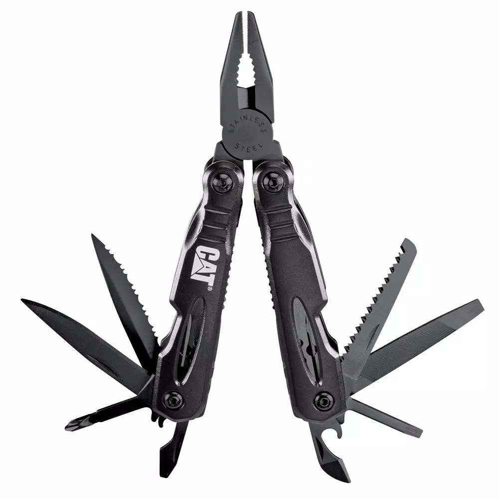 CAT 13-in-1 Multi-Tool with Black Anodized Aluminum Chassis
