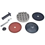 Genesis 11 Amp 7 in. Variable Speed Sander and Polisher with Dual-Position Assist Handle thumbnail 3