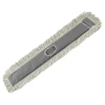 Alpine Industries 48 in. Cotton Dust Mop Set with 60 in. Telescopic Iron Handle thumbnail 2