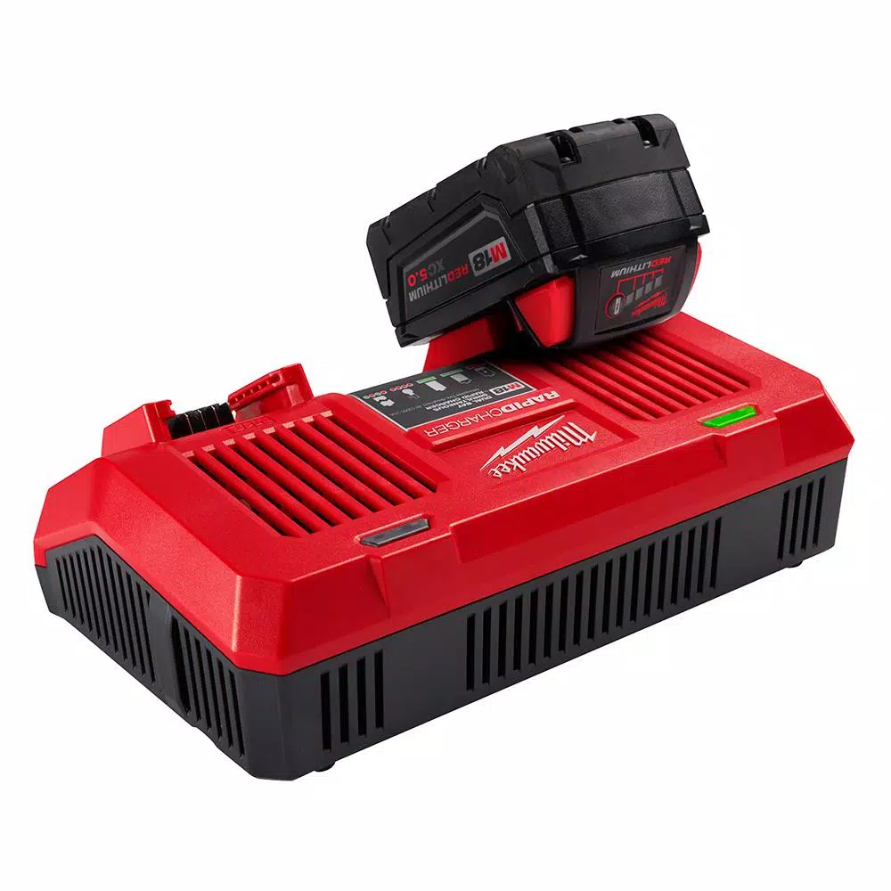 Milwaukee M18 18V Lithium-Ion Dual Bay Rapid Battery Charger