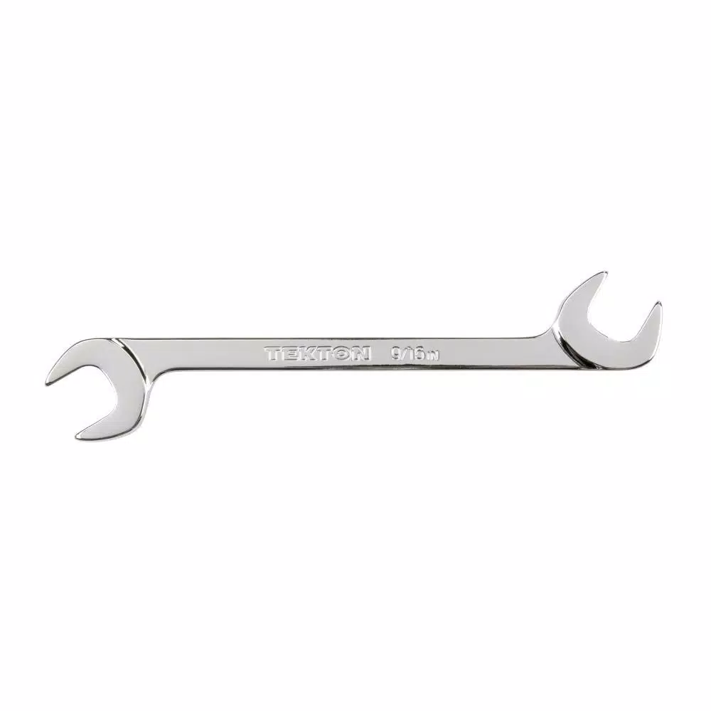 TEKTON 9/16 in. 60° Angle Head Double Open End Wrench