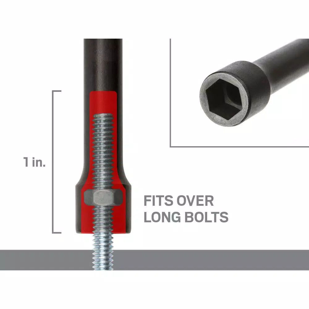 TEKTON 1/2 in. Nut Driver with Patented Three-Sided Handle