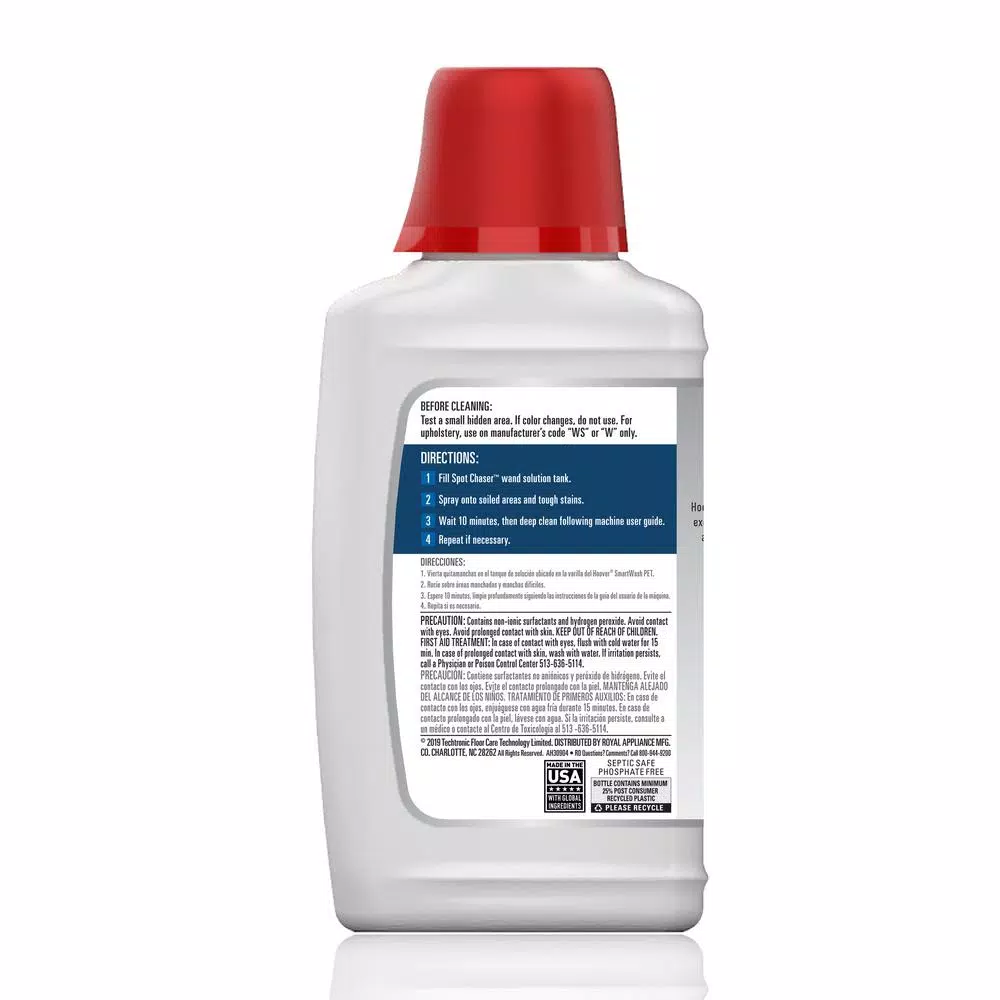 Hoover Oxy Stain Remover Spot Chaser Wand Refill, 32 oz.