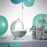 Chef Buddy Clear Plastic Candy Serving Bowl with Sliding Lid, 16 oz thumbnail 6