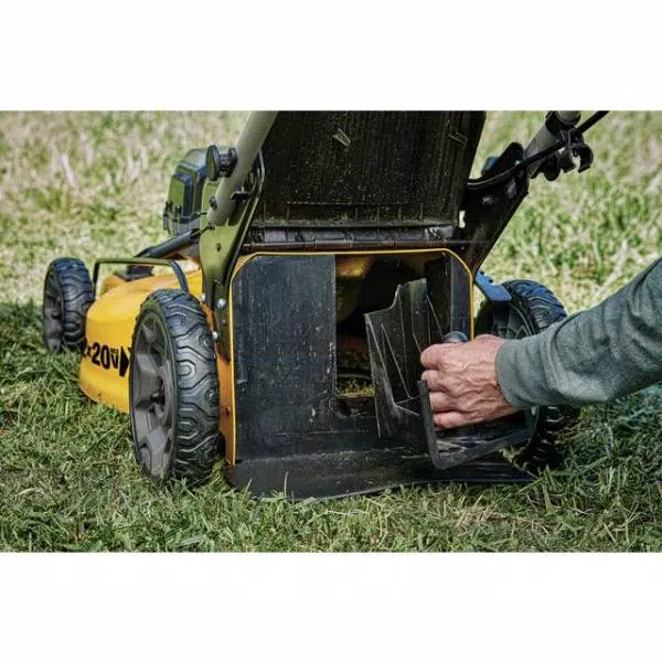 DEWALT 20 in. 20V MAX Cordless Walk Behind Push Lawn Mower with (2) 9.0 Ah Batteries and Charger
