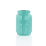 MegaChef 9-Piece Mint Green Silicone and Wood Kitchen Utensil Set with Ceramic Holder thumbnail 3