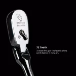 Capri Tools 3/8 in. Drive 72-Tooth Flex-Head Low Profile Ratchet thumbnail 4