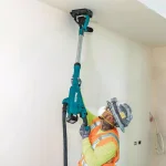 Makita 18V LXT Brushless Cordless 9 in. Drywall Sander Kit with 5.0 Ah Battery & Charger, AWS Capable thumbnail 2