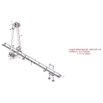 Swagman Upright Roof Rack Single Bike Carrier for Square, Round, and Oval Bars thumbnail 2
