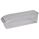Unbranded Nestable Multi-Purpose Large Clear Plastic Fridge Bin, Shatter-Resistant Organizer thumbnail 1