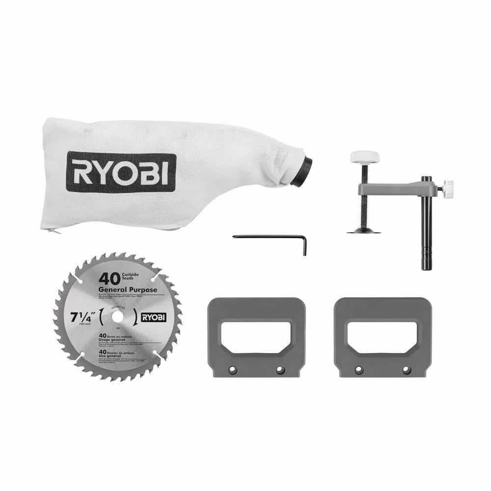RYOBI 7-1/4 in. Compound Sliding Miter Saw, 10 Amp, 5350 rpm