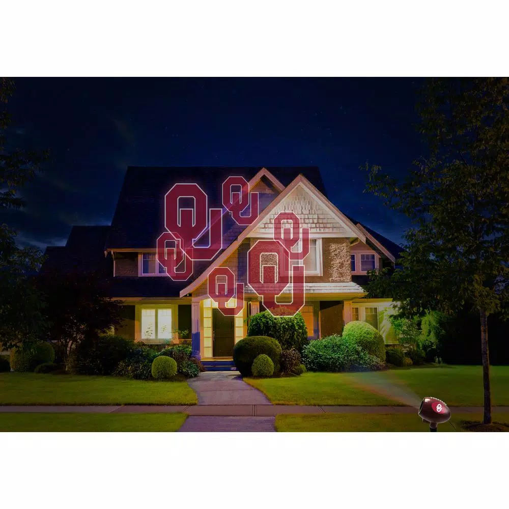 Unbranded Lite-Imation NCAA Oklahoma Sooners Team Pride LED Projector Light