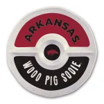 Magnolia Lane Arkansas NCAA Officially Licensed 15 in. Melamine Chip and Dip Serving Tray thumbnail 1