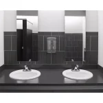 Alpine Industries Dual Soap and Hand Sanitizer Dispenser, 1100 ml, Gray thumbnail 7