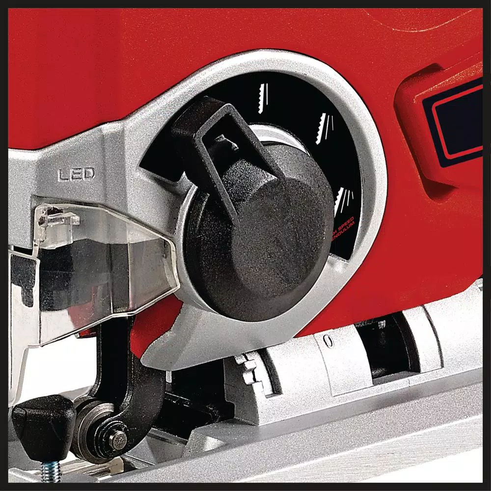 Einhell PXC 18V Cordless Jig Saw, 2400 SPM, 1 in. Stroke, 47° Max Bevel, with LED (Tool Only)