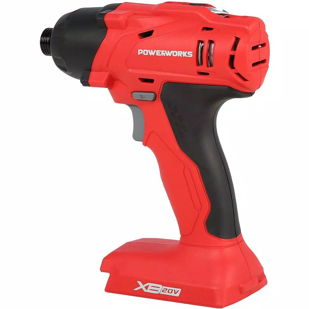 Powerworks 20V Cordless Brushless 3/8 in. Drill/Driver Kit with Two 1.5 Ah Batteries, Charger, and Bag