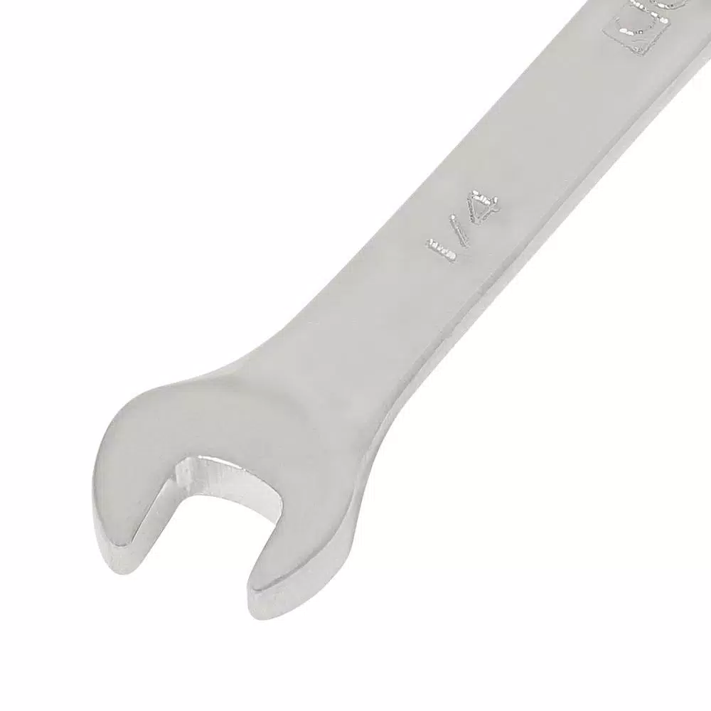 GEARWRENCH 1/4 in. SAE Combination Ratcheting Wrench, 12-Point Steel