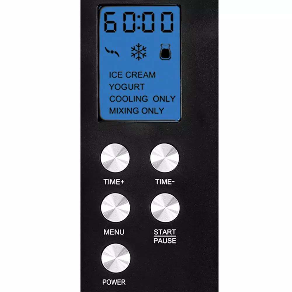 Whynter ICM-220SSY 2.1 Qt. Stainless Steel Electric Ice Cream and Yogurt Maker with Built-in Compressor