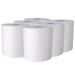 Scott Essential Unperforated Hard Roll Paper Towels, White, 6-Roll Pack thumbnail 2