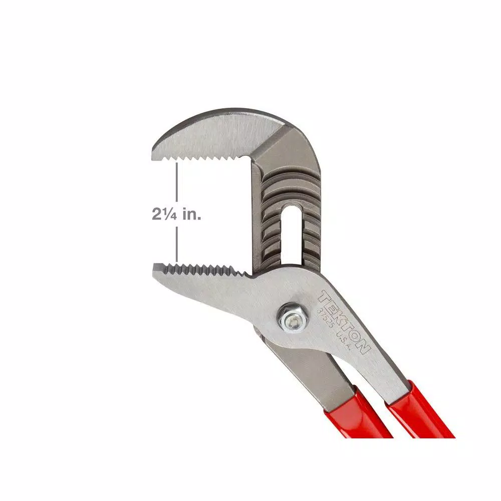 TEKTON 12-3/4 in. Groove Joint Pliers with 2-1/4 in. Jaw Capacity