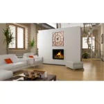 Utopia Alley 47" Oversized Roman Square Wall Clock, Rustic Wood & Metal Finish thumbnail 7