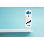 Alpine Industries Deluxe Automatic Aerosol Air Freshener Dispenser, 8.5 oz. Capacity, Blue/White thumbnail 5