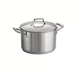 Tramontina Gourmet Prima 8 Qt. Stainless Steel Stock Pot with Lid thumbnail 1