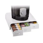 Mind Reader Anchor 36-Capacity White K-Cup Storage Drawer with Heat-Resistant Top thumbnail 7