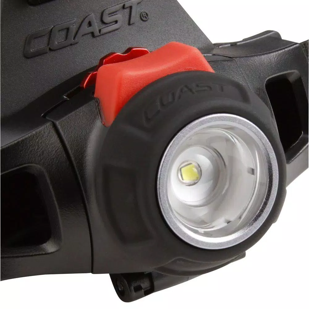 Coast HL27 330 Lumen LED Headlamp with Twist Focus and Variable Light Control