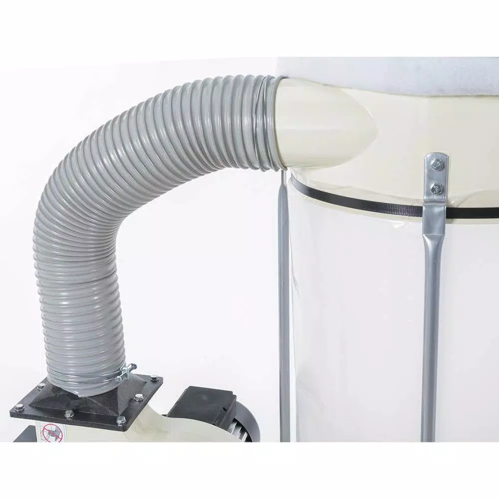 Shop Fox 2 HP Dust Collector with 12 in. Steel Impeller