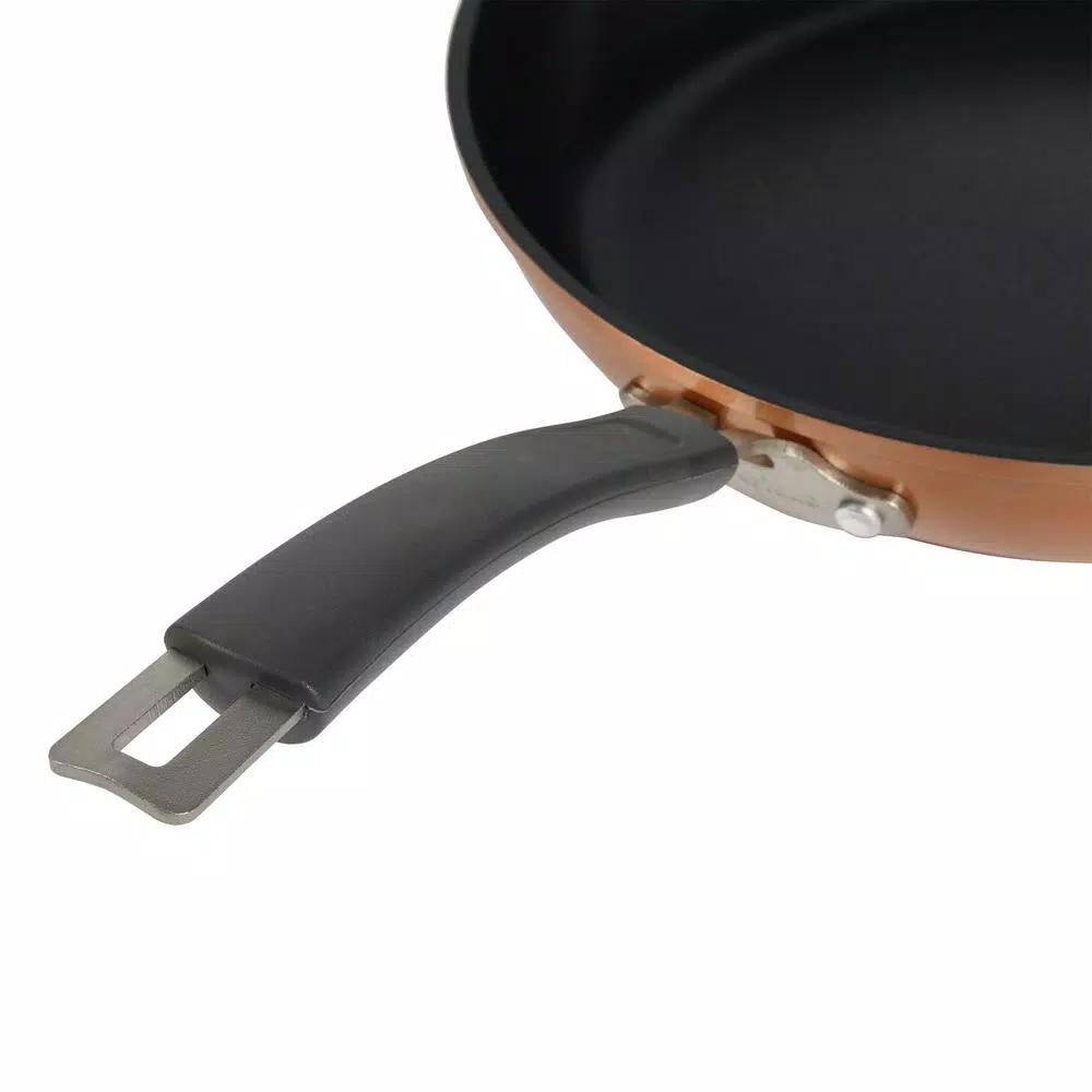 Epicurious 10 in. Hard-Anodized Aluminum Nonstick Frying Pan, Copper