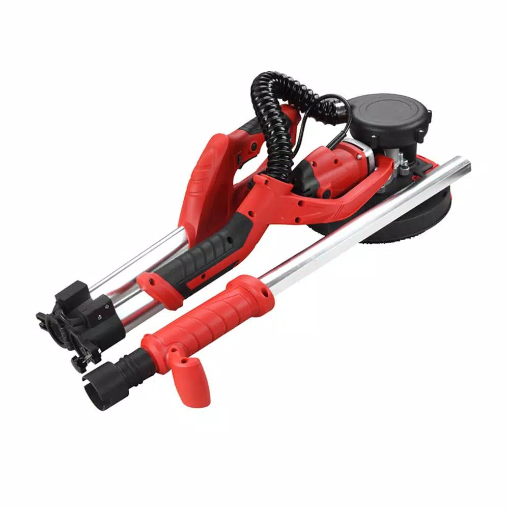ALEKO 750W Drywall Sander with Vacuum, Telescopic Handle, Adjustable Speed & LED Light, ETL Approved
