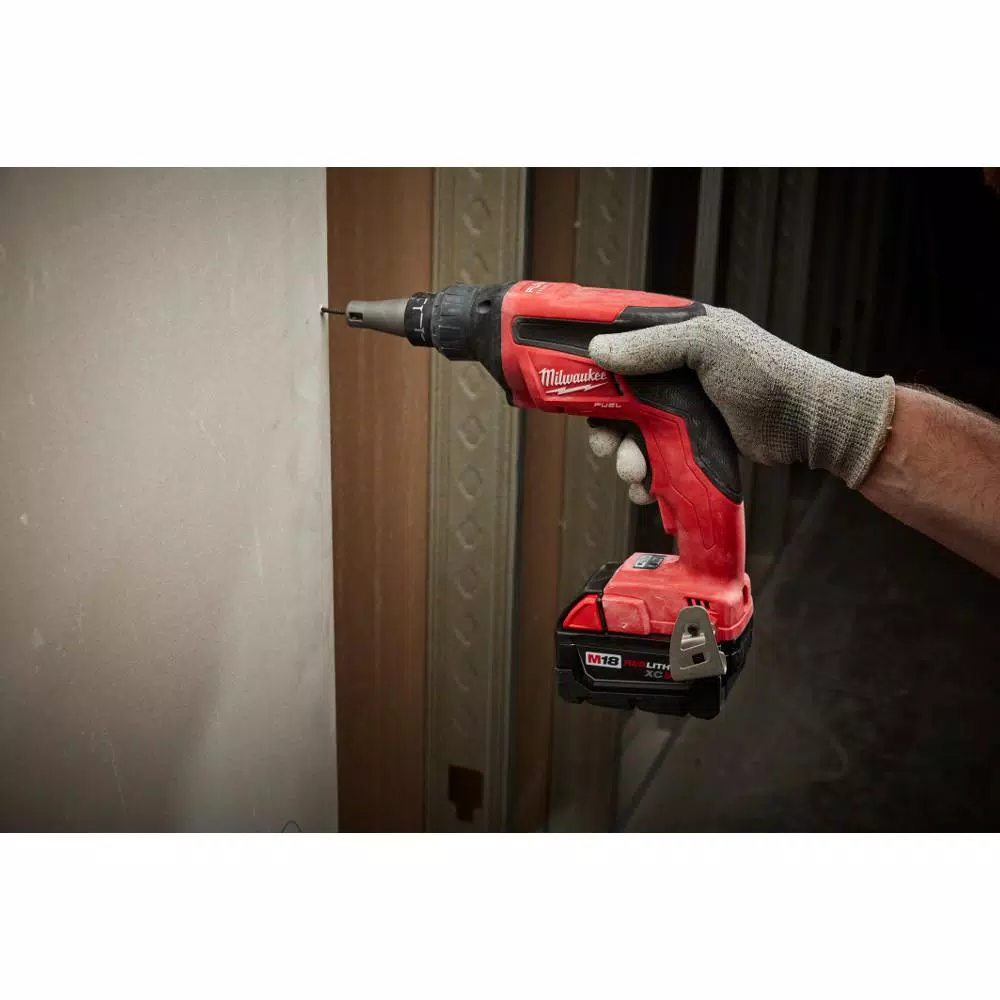 Milwaukee M18 FUEL 18V Brushless Drywall Screw Gun & Impact Driver Kit