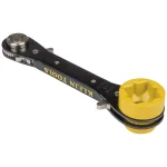 Klein Tools 6-in-1 Ratcheting Lineman's Wrench, SAE Combination Wrench thumbnail 7