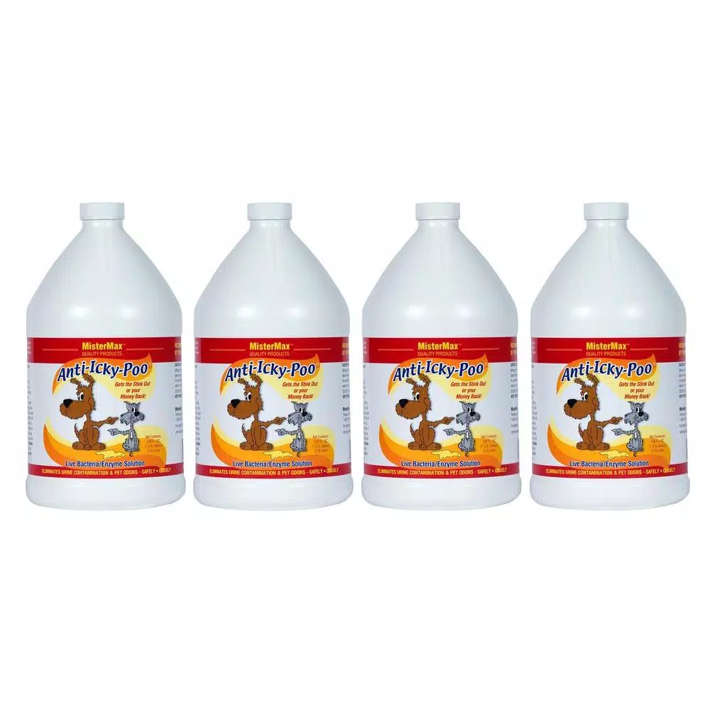 Anti-Icky-Poo Odor Remover, Liquid, 1 Gallon (Case of 4)