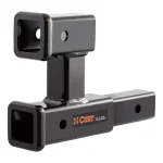 CURT 8-Inch Dual Receiver Extender, 2-Inch Shank, 3,500 lbs. Capacity, 5-13/16" Rise thumbnail 3