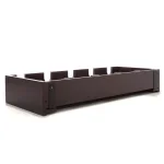 Kiera Grace Kieragrace Ellington Espresso Wall Mounted Wine Rack & Glass Holder thumbnail 3