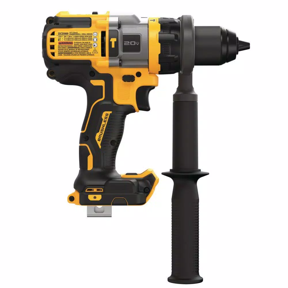 DEWALT 20V MAX Brushless 1/2 in. Hammer Drill/Driver Kit with FLEXVOLT ADVANTAGE & 6.0Ah Battery