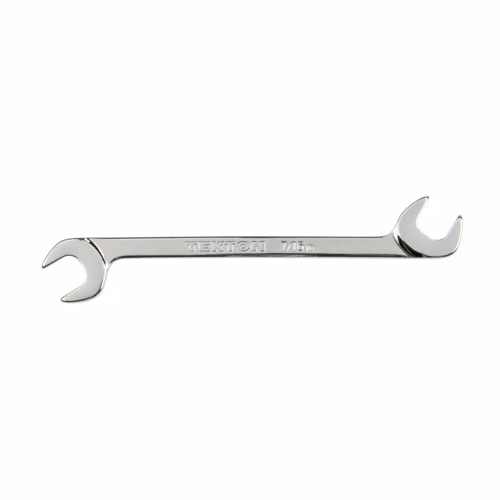 TEKTON 7/16 in. 60° Angle Head Open End Wrench