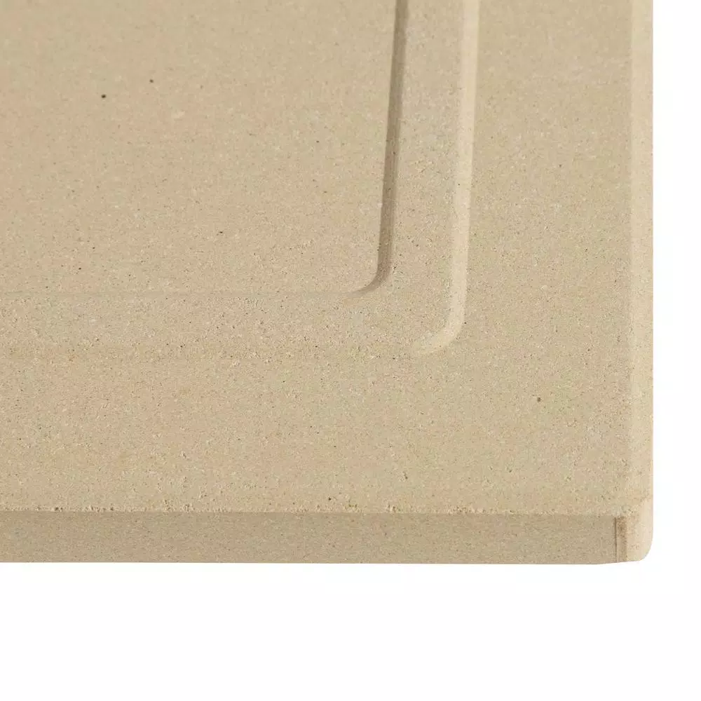 Honey-Can-Do Rectangle Cordierite Pizza Stone - Heat Core for Even Baking
