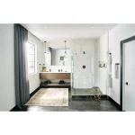 Moen Align 18 in. Single Towel Bar, Matte Black thumbnail 3