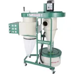 Grizzly Industrial 1-1/2 HP Ultra-Quiet Dual-Filtration HEPA Cyclone Dust Collector, 880 CFM thumbnail 1