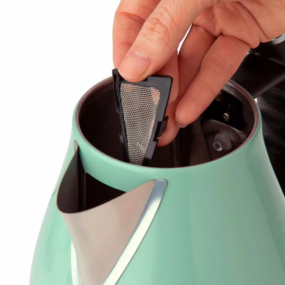 HADEN Cotswold 1.7L Electric Kettle, 7-Cup Stainless Steel with Auto Shut-Off, Sage Green
