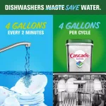Cascade Complete Dishwasher Gel with Dawn, Fresh Scent, 75 oz. thumbnail 10