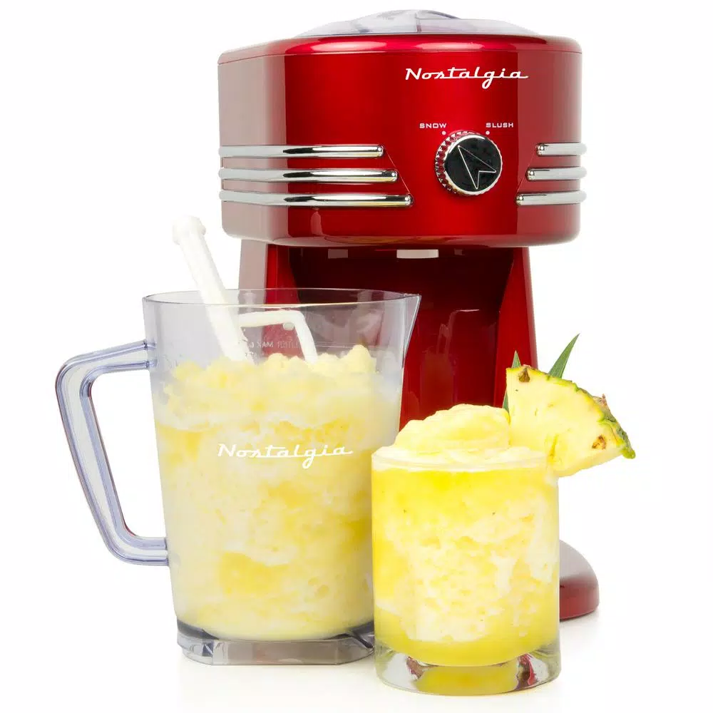 Nostalgia Retro Series 32 oz. Frozen Beverage Station Blender, Red
