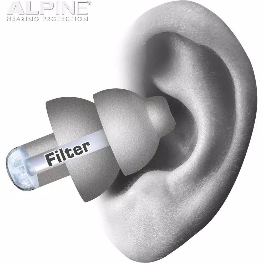 Alpine PartyPlug ThermoShape Earplugs - High Fidelity Hearing Protection for Concerts & Festivals