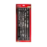 Husky 19-Piece Socket Accessory Set with Wobble Extensions, Adapters, and Universal Joints thumbnail 3