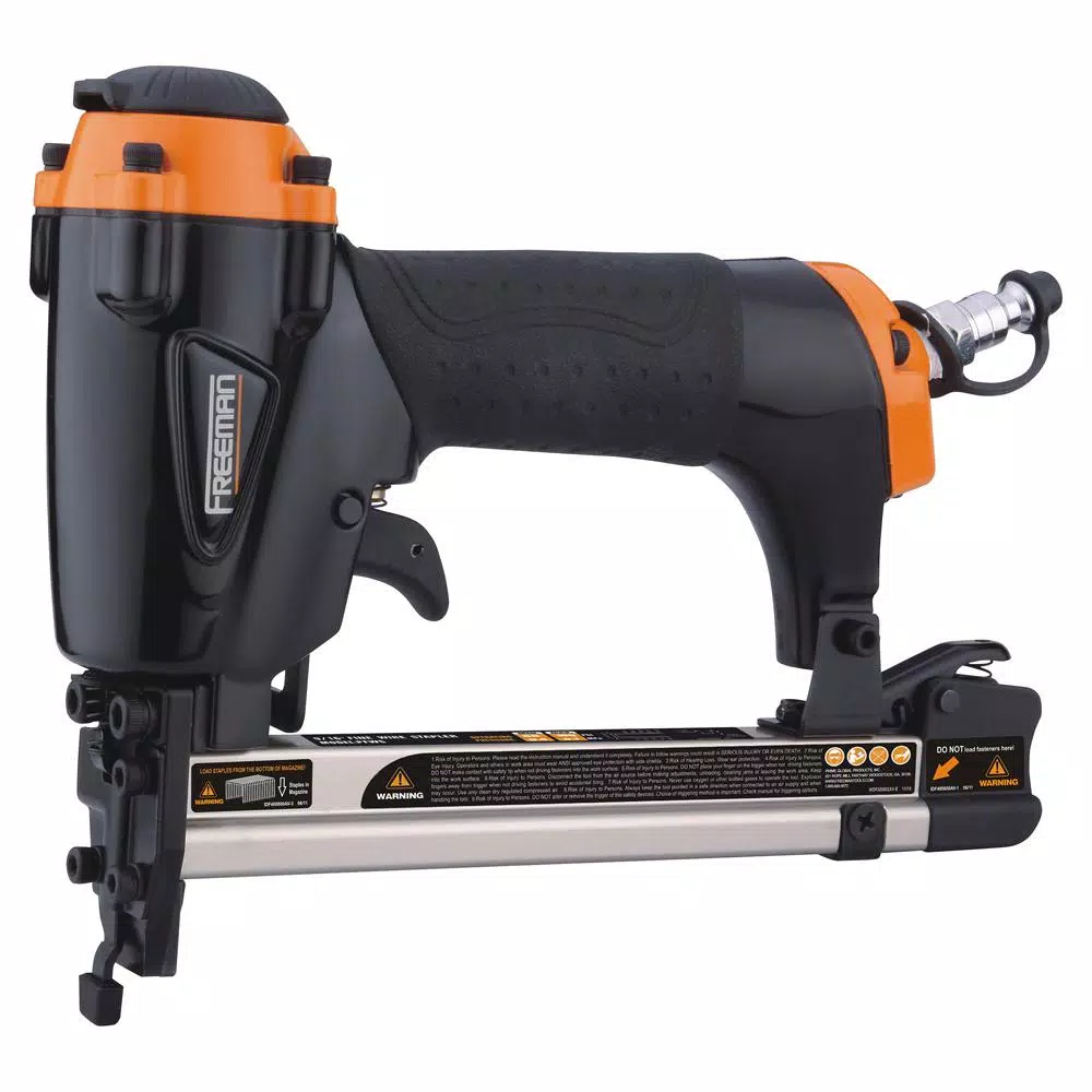 Freeman P9PCK 9-Piece Pneumatic Nail Gun Combo Kit with 21-Degree Framing Nailer and Finish Tools